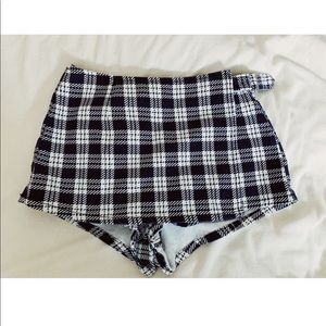 Urban outfitters plaid skort